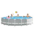 (Gebruikt) Intex zwembad 610 x 132 rond met filter, 300 cm of meer, 400 cm of meer, Rond, Gebruikt