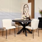 Eetkamerstoel Tess | Off White, Huis en Inrichting, Stoelen, Ophalen of Verzenden, Nieuw