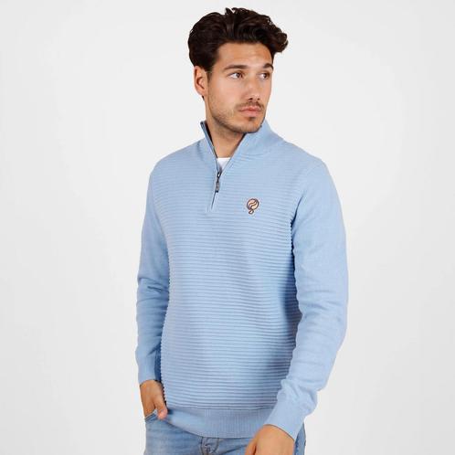 -29% Q1905  Q1905 Trui woudrichem ochtend  maat XL, Kleding | Heren, Truien en Vesten, Blauw, Nieuw, Verzenden