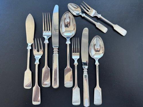 Robbe & Berking - Bestekset voor 12 personen (133) - .925, Antiek en Kunst, Antiek | Goud en Zilver