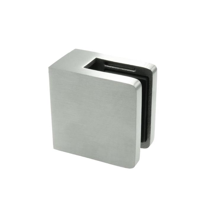 Balustrade glasklem 10 mm 45 x 45 mm (vierkante buis), Doe-het-zelf en Verbouw, Glas en Ramen, Nieuw, Ophalen of Verzenden