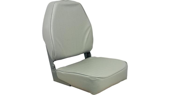 Springfield Economy Highback bootstoel Grijs, Watersport en Boten, Bootonderdelen, Overige typen, Nieuw, Zeilboot of Motorboot