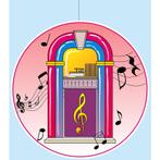 Hangversiering jukebox 28 cm - Disco feest, Ophalen of Verzenden, Nieuw