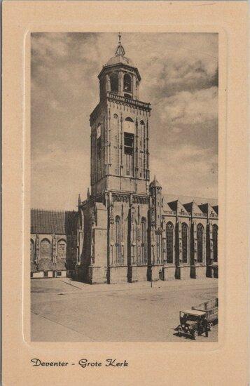 DEVENTER - Grote Kerk, Verzamelen, Ansichtkaarten | Nederland, Verzenden