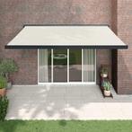 vidaXL Luifel uittrekbaar 4x3 m stof en aluminium, Verzenden, Nieuw