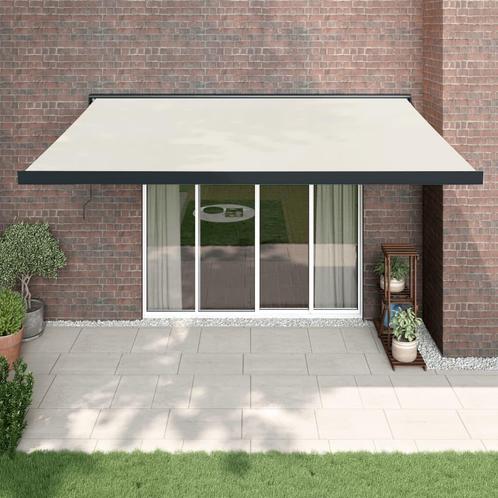 vidaXL Luifel uittrekbaar 4x3 m stof en aluminium, Tuin en Terras, Zonneschermen, Nieuw, Verzenden