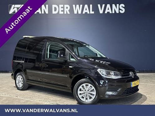 Volkswagen Caddy 2.0 TDI 102pk Automaat L1H1 Euro6 Airco |, Auto's, Bestelauto's, Automaat, Diesel, Zwart, Volkswagen, Ophalen of Verzenden