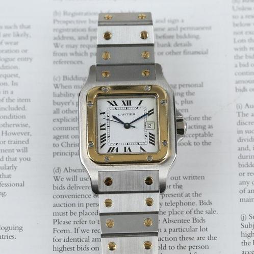 Cartier - Santos Carree - 2961 - Heren - 1980-1989, Sieraden, Tassen en Uiterlijk, Horloges | Heren