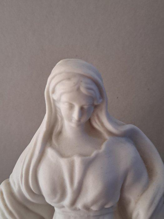 Beeld, Maagd Maria - 38.5 cm - Porselein Bisque - 1880, Antiek en Kunst, Kunst | Niet-Westerse kunst