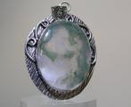 Agaat Cabochon - Hoogte: 60 mm - Breedte: 38 mm- 14.9 g -