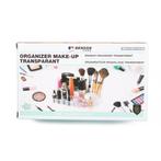 Benson Organizer Make-up - Transparant - 22.3 x 12.7 x 8 cm, Sieraden, Tassen en Uiterlijk, Uiterlijk | Cosmetica en Make-up, Nieuw