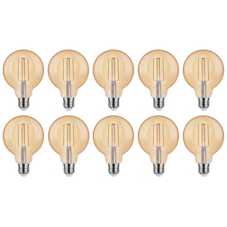 Asalite LED Lamp G95 E27 Fitting - 7W = 50W - 650 Lumen -, Huis en Inrichting, Lampen | Losse lampen, Nieuw, Verzenden