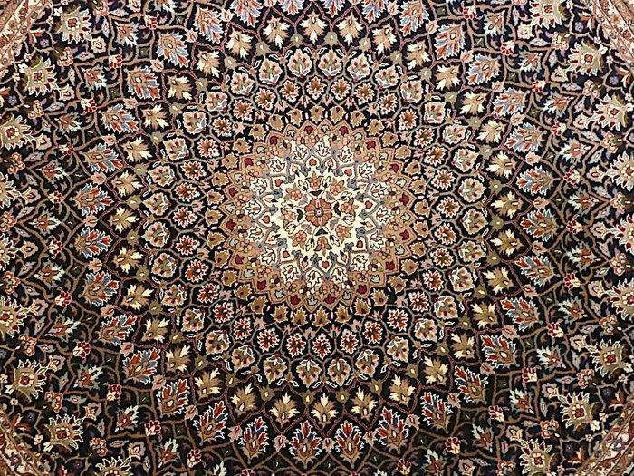 Tabriz Gombad met zijde - Vloerkleed - 151 cm - 151 cm, Huis en Inrichting, Stoffering | Tapijten en Kleden