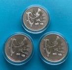 Niue. 2 Dollars 2017 Disney - Steamboat Willie, 3x1 Oz