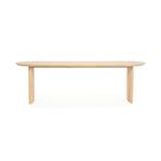 *WOONWINKEL* Eleonora Dex Eiken Eettafel Ovaal Naturel 250x1, Huis en Inrichting, Verzenden, Nieuw