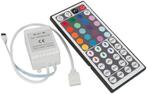 LED RGB Strip 44 Knops afstandsbediening IR, Huis en Inrichting, Lampen | Overige, Nieuw, Ophalen of Verzenden