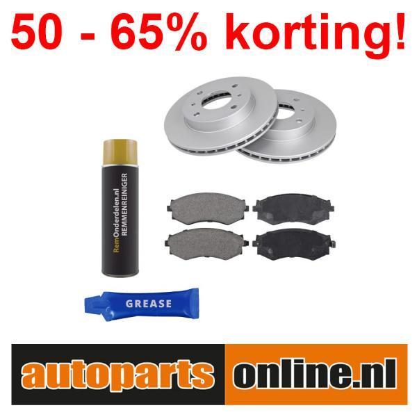 Remschijven + Remblokken Infiniti G20 voorzijde, Auto-onderdelen, Besturing, Nieuw, Infiniti, Verzenden