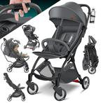 KIDIZ® Kinderwagen - Wandelwagen - Kinderbuggy - Antraciet, Kinderen en Baby's, Kinderwagens en Combinaties, Verzenden, Zo goed als nieuw