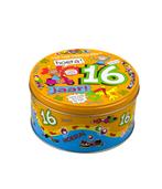 Snoeptrommel 16 Jaar 14cm, Verzenden, Nieuw