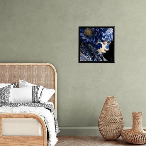 NYX - MurMure de Porcelaine – La Geisha à la Rose Bleue, Antiek en Kunst, Kunst | Schilderijen | Modern