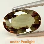 1 pcs Groen, Bruin, Geel, Roze Alexandriet - 1.80 ct -, Nieuw