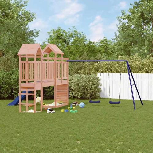 vidaXL Speelhuis massief douglashout, Kinderen en Baby's, Speelgoed | Buiten | Speeltoestellen, Nieuw, Verzenden