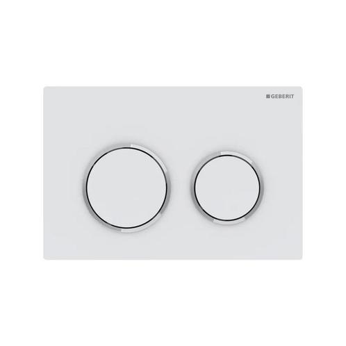 Drukplaat Geberit Omega 20 voor 2-toets Spoeling, Doe-het-zelf en Verbouw, Sanitair, Ophalen of Verzenden