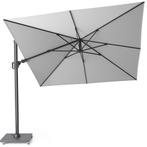 Challenger T2 zweefparasol 300x300 cm lichtgrijs, Tuin en Terras, Parasols, Ophalen of Verzenden, Nieuw