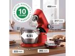 Bosch MUM9A66R00 OptiMUM Keukenmachine Rood/RVS, Huis en Inrichting, Verzenden, Nieuw