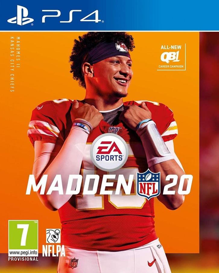 Madden NFL 20 (PlayStation 4), Spelcomputers en Games, Games | Sony PlayStation 4, Gebruikt, Vanaf 3 jaar, Verzenden