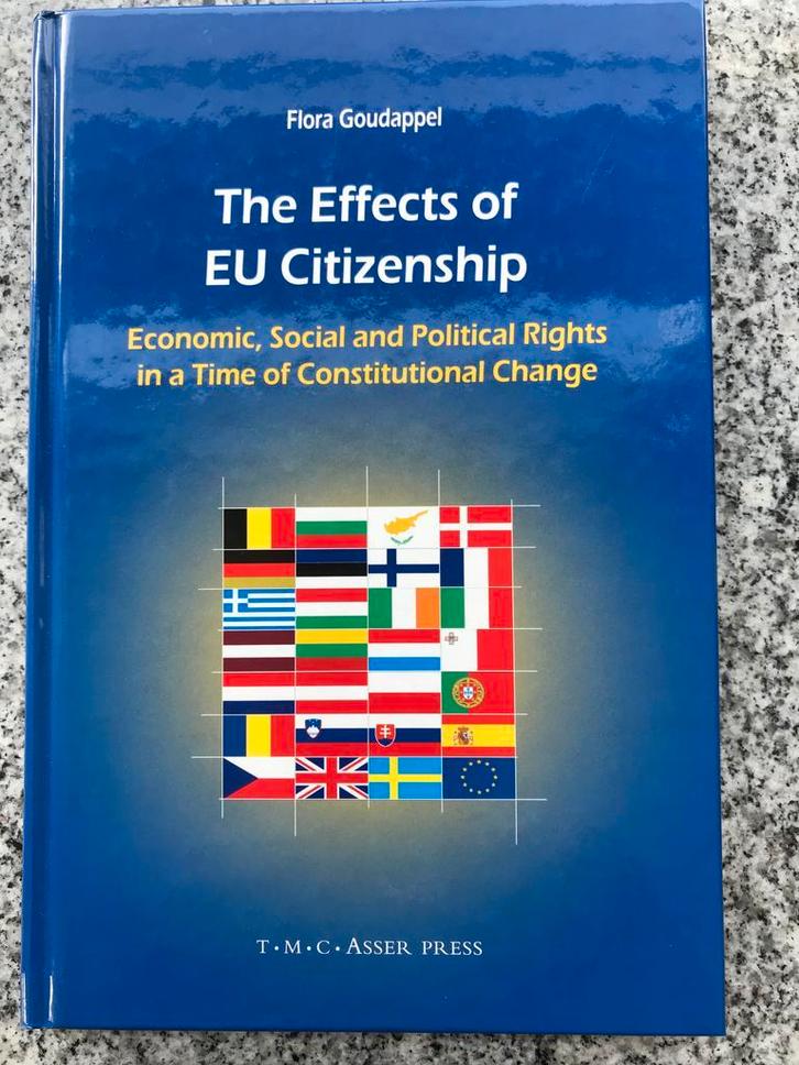 The Effects of EU Citizenship (Flora Goudappel), Boeken, Geschiedenis | Wereld, Europa, 20e eeuw of later, Gelezen, Verzenden