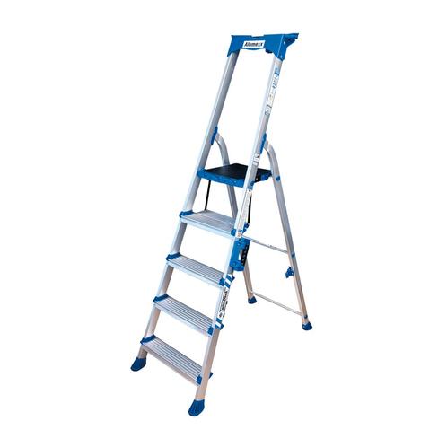 Alumexx Twin-Deck Huishoudtrap, Doe-het-zelf en Verbouw, Ladders en Trappen, Trap, Nieuw, Verzenden
