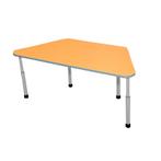 Kleutertafel | Verstelbaar | Trapezium | Oranje | Voor, Verzenden, Nieuw in verpakking