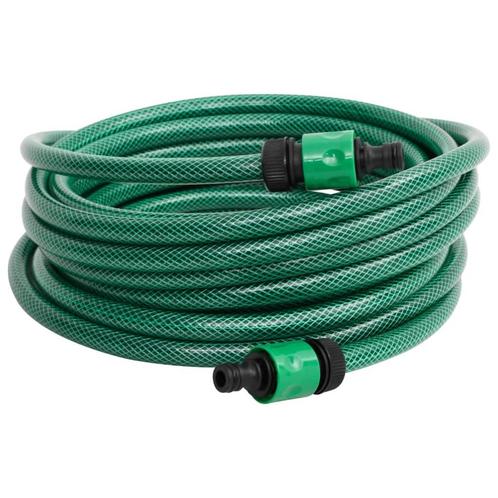 vidaXL Zwembadslang 50 m PVC groen, Tuin en Terras, Zwembad-toebehoren, Nieuw, Verzenden