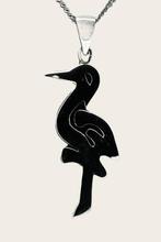 Zilveren Ooievaar en ADO en Den Haag ketting hanger - groot, Verzenden, Nieuw