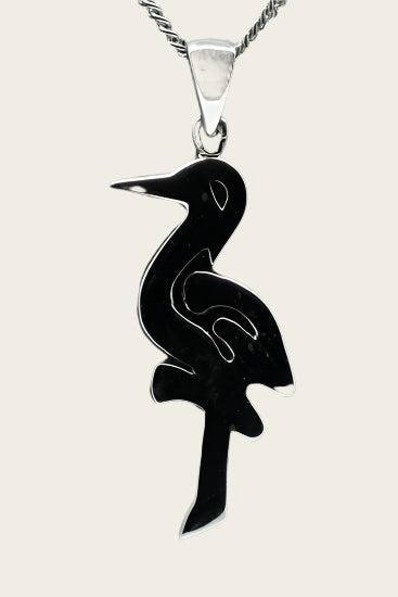 Zilveren Ooievaar en ADO en Den Haag ketting hanger - groot, Sieraden, Tassen en Uiterlijk, Kettinghangers, Nieuw, Verzenden