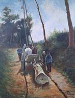 Anton Mauve (1838-1888), Naar - Débardage, Antiek en Kunst