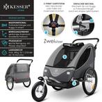 KESSER® Kinderaanhanger, fietsaanhanger, 360 graden draaibaa, Verzenden, Nieuw