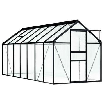 Tuinkas van aluminium 190x430x195cm(BxDxH) GRATIS verzending