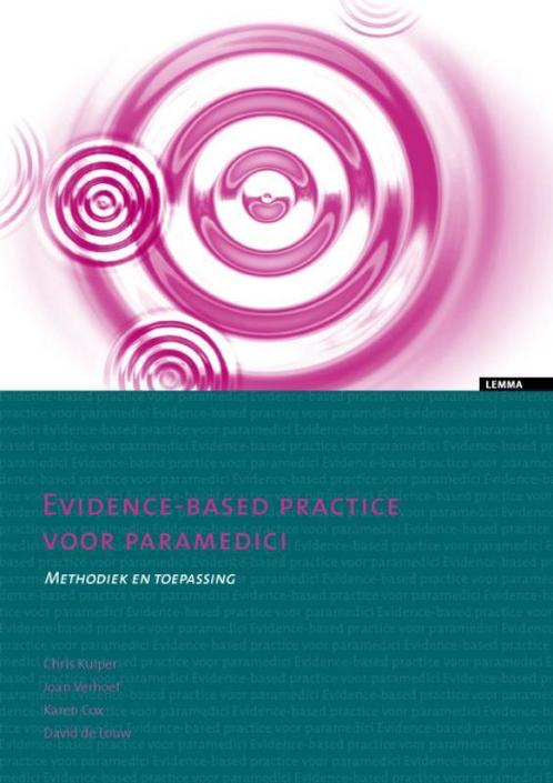 Evidence based practice voor paramedici 9789059312210, Boeken, Wetenschap, Zo goed als nieuw, Verzenden