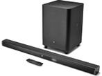 JBL Bar 3.1 - 3.1 soundbar met draadloze subwoofer, Ophalen, Met externe subwoofer, Zo goed als nieuw