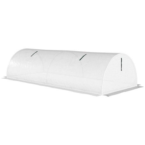 TRUUSK Broeikas Met Rolraam Rond Dak, Winterbestendig Folieb, Tuin en Terras, Kassen, Nieuw, Verzenden