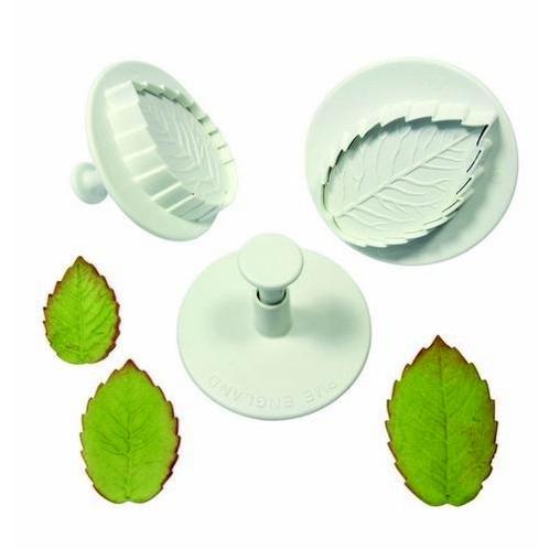 PME Plunger Cutter Rozenblad Groot set/3, Hobby en Vrije tijd, Taarten en Cupcakes maken, Nieuw, Verzenden
