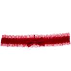 Kousenband rood met strikje NIEUW, Kleding | Dames, Trouwkleding en Trouwaccessoires, Ophalen of Verzenden, Nieuw, Rood