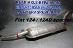 Uitlaatdemper Fiat 124 / 124 special / 124D / 124D special., Verzenden, Nieuw, Fiat