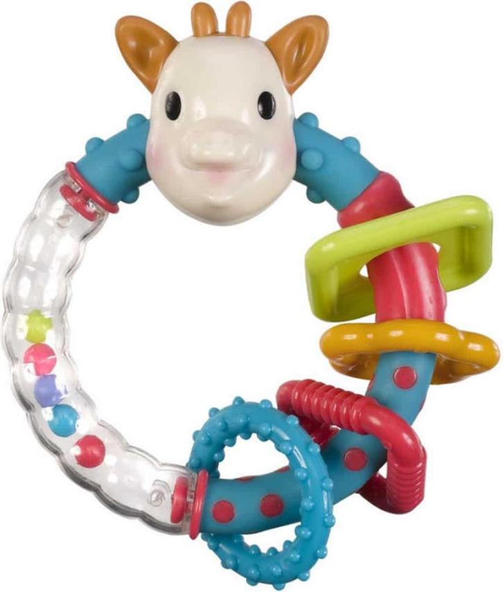 Sophie de giraf Multi-textuur Rammelaar - Bijtring - Baby, Kinderen en Baby's, Speelgoed | Babyspeelgoed, Zo goed als nieuw, Ophalen of Verzenden