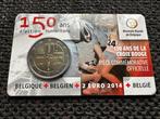 België. 2 Euro 2014 Rode Kruis coincard (variant met, Postzegels en Munten, Munten | Europa | Euromunten