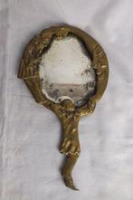 Spiegel - Brons - Spiegel., Antiek en Kunst
