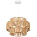 TRUUSK Boho Hanglamp met E27 Fitting - Hennep Touw Lampenkap, Verzenden, Nieuw