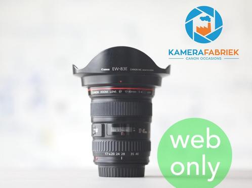 Canon EF 17-40mm f/4 L USM - Incl. 1 jaar garantie!, Audio, Tv en Foto, Fotografie | Lenzen en Objectieven, Groothoeklens, Zo goed als nieuw